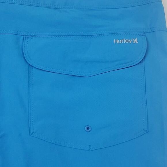 Hurley X Men's Blue Corded Waist Boardshorts De Surf Waist 38 - Picture 7 of 9